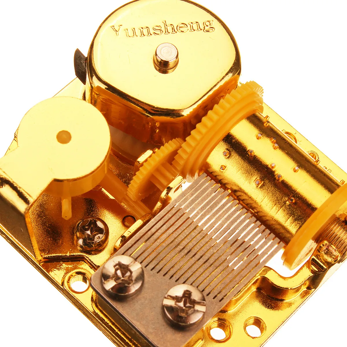 Mrosaa 18 Tones DIY Musical Box Mechanical Hand Crank Movements DIY Castle in the sky Melody Brinquedos Gift Musical boxes 
Mrosaa 18 Tones DIY Musical Box Mechanical Hand Crank Movements DIY Castle in the sky Melody Brinquedos Gift Musical boxes