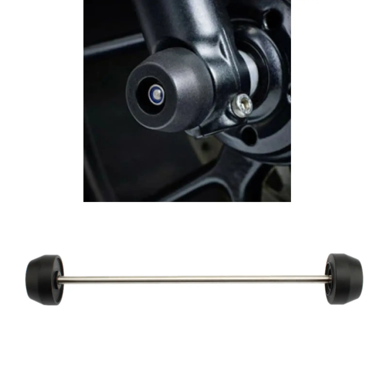 Motorcycle Front Axle Wheel Fork Crash Slider Protector for / Thruxton 1200/ T120 Black
Motorcycle Front Axle Wheel Fork Crash Slider Protector for / Thruxton 1200/ T120 Black