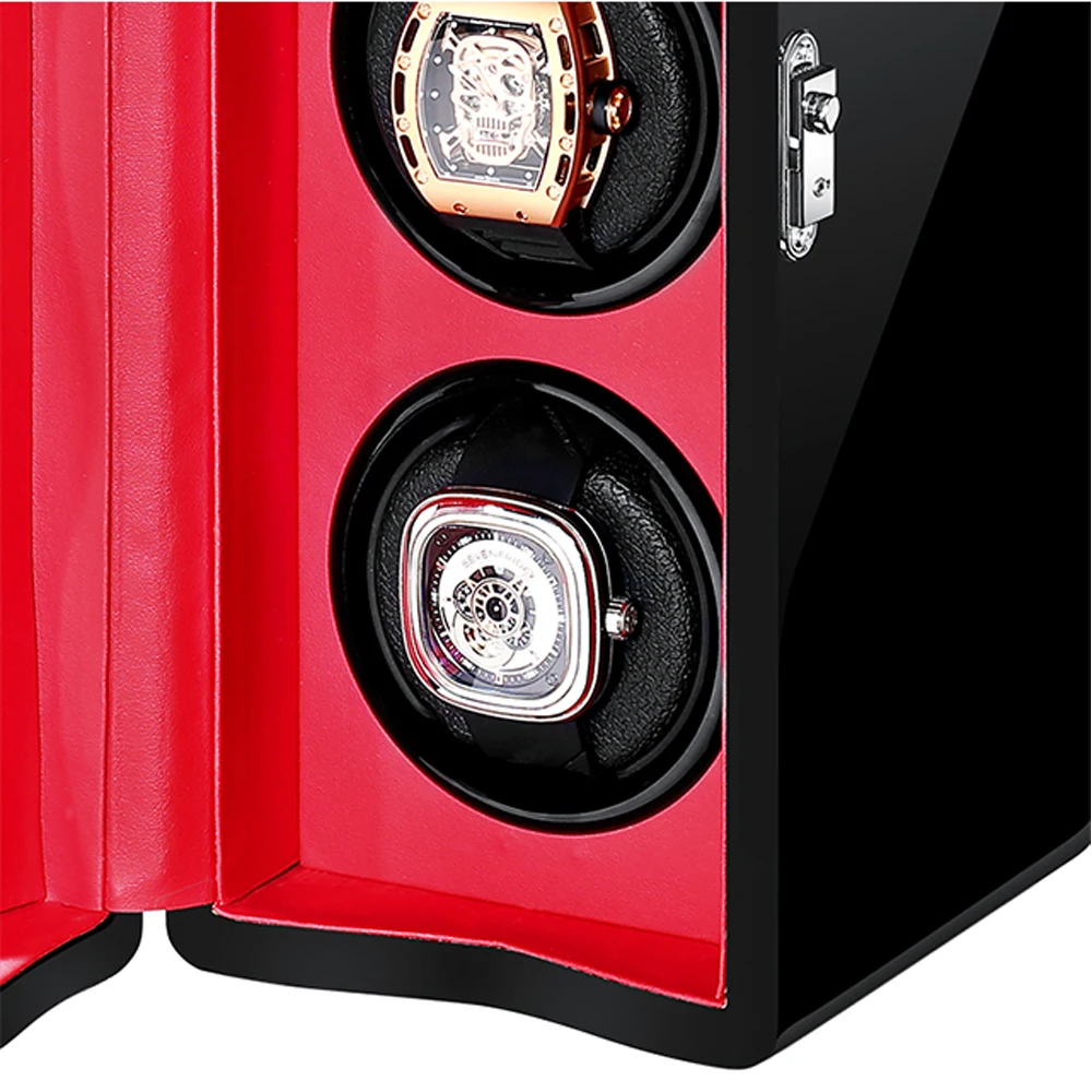 Automatic Wooden 3 Slots Watch Winder Box Storage Case With Piano Finish Quite Motor
Automatic Wooden 3 Slots Watch Winder Box Storage Case With Piano Finish Quite Motor