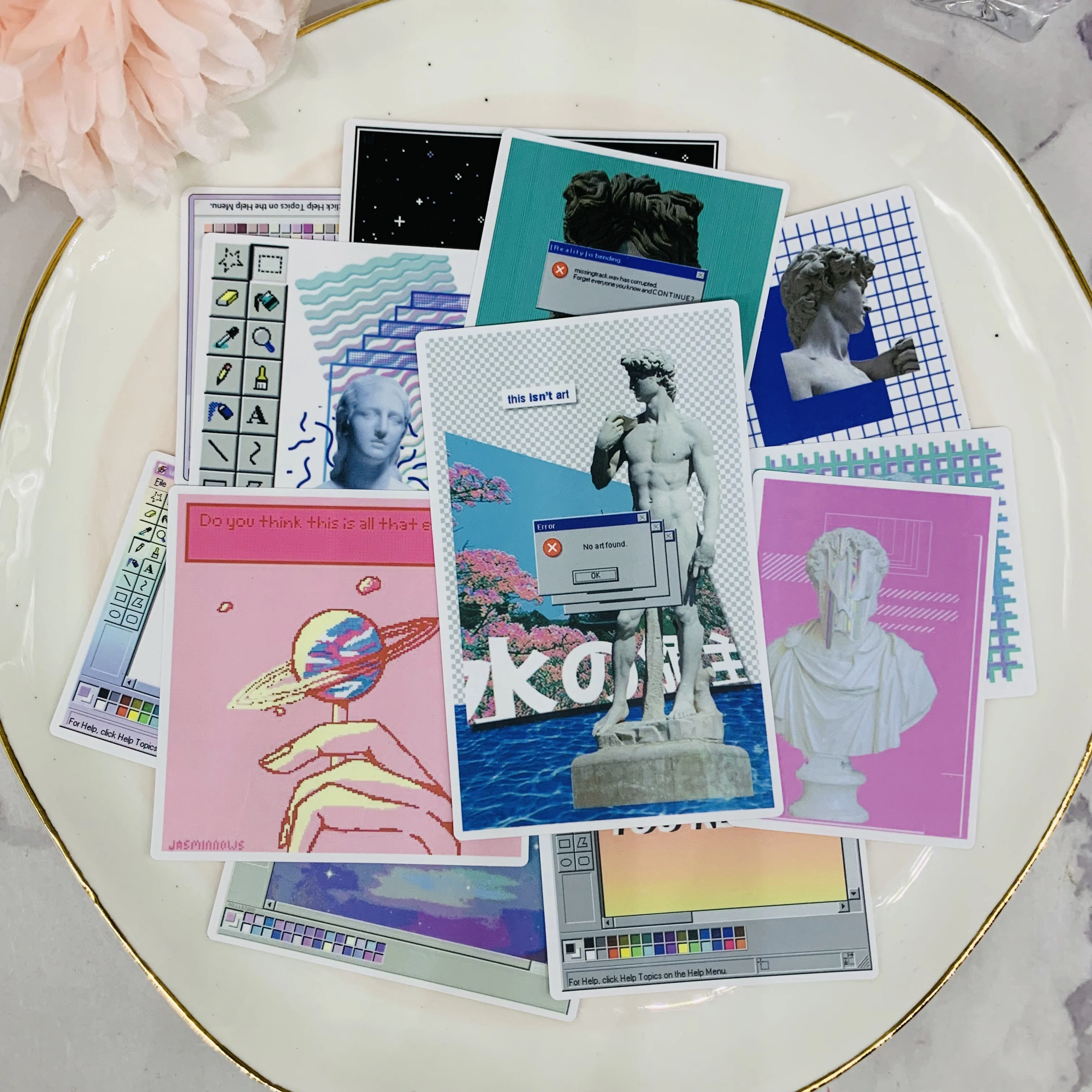 12Pcs/Bag Vintage Cyber Space Photo Sticker DIY Scrapbooking Album Junk Journal Planner Decorative Stickers
12Pcs/Bag Vintage Cyber Space Photo Sticker DIY Scrapbooking Album Junk Journal Planner Decorative Stickers