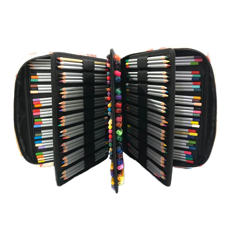 NEW Portable Kawaii School Pencil Case Multifunctional Large Pen Case Pencilcase Sketch Storage Bag 166/220 Holes Pencil Pouch
NEW Portable Kawaii School Pencil Case Multifunctional Large Pen Case Pencilcase Sketch Storage Bag 166/220 Holes Pencil Pouch
