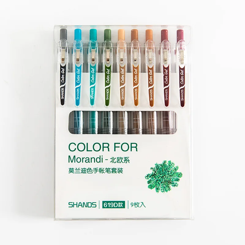9 Colors Morandi Series Gel Pen Bullet Tip 0.55mm Refills Creative Colored Pen For Children Painting Graffiti Art Supply
9 Colors Morandi Series Gel Pen Bullet Tip 0.55mm Refills Creative Colored Pen For Children Painting Graffiti Art Supply
