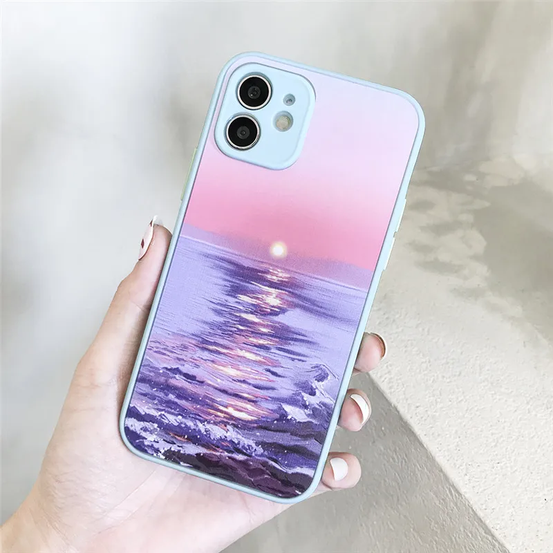 moskado Romantic Sunset Pattern Shockproof Phone Cover For iPhone 12 Mini 11 Pro Max X XR XS Max 7 8 7Plus Hard PC Back Cases
moskado Romantic Sunset Pattern Shockproof Phone Cover For iPhone 12 Mini 11 Pro Max X XR XS Max 7 8 7Plus Hard PC Back Cases