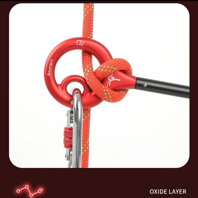 Outdoor Rock Climbing Climbing BuckDescender Downhill Climbing Equipment Camping Accessories Carabiner Hill Rappelling Equipment
Outdoor Rock Climbing Climbing BuckDescender Downhill Climbing Equipment Camping Accessories Carabiner Hill Rappelling Equipment