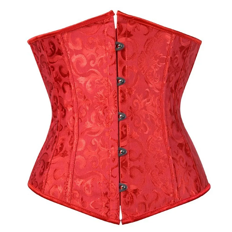 Gothic Corset Women Sexy Underbust Corset Waist Trainer Corset Shaper Plus Size Corpete Corselet Black White Red Blue S-6XL
Gothic Corset Women Sexy Underbust Corset Waist Trainer Corset Shaper Plus Size Corpete Corselet Black White Red Blue S-6XL