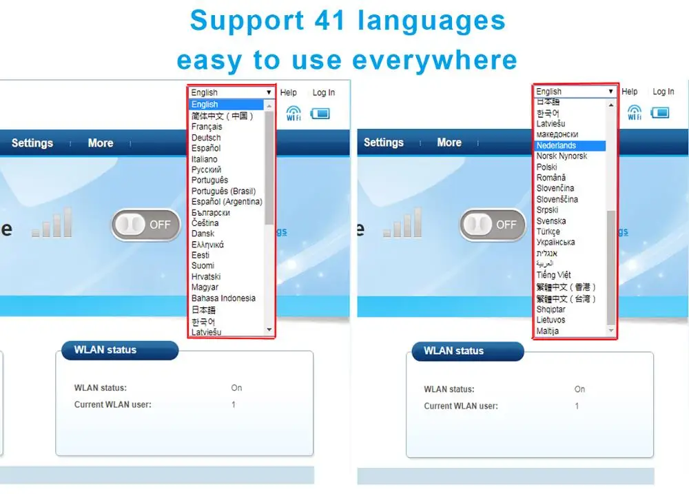 3G/4G WiFi Router Mobile Portable Wireless LTE USB modem dongle nano SIM Card Slot pocket hotspot 
3G/4G WiFi Router Mobile Portable Wireless LTE USB modem dongle nano SIM Card Slot pocket hotspot