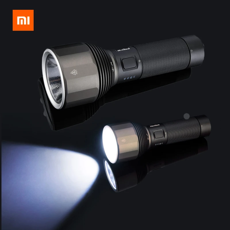 XIAOMI NexTool 2000lm 380m USB C перезаряжаемый 5 режимов IPX7 водонепроницаемый светодиодный