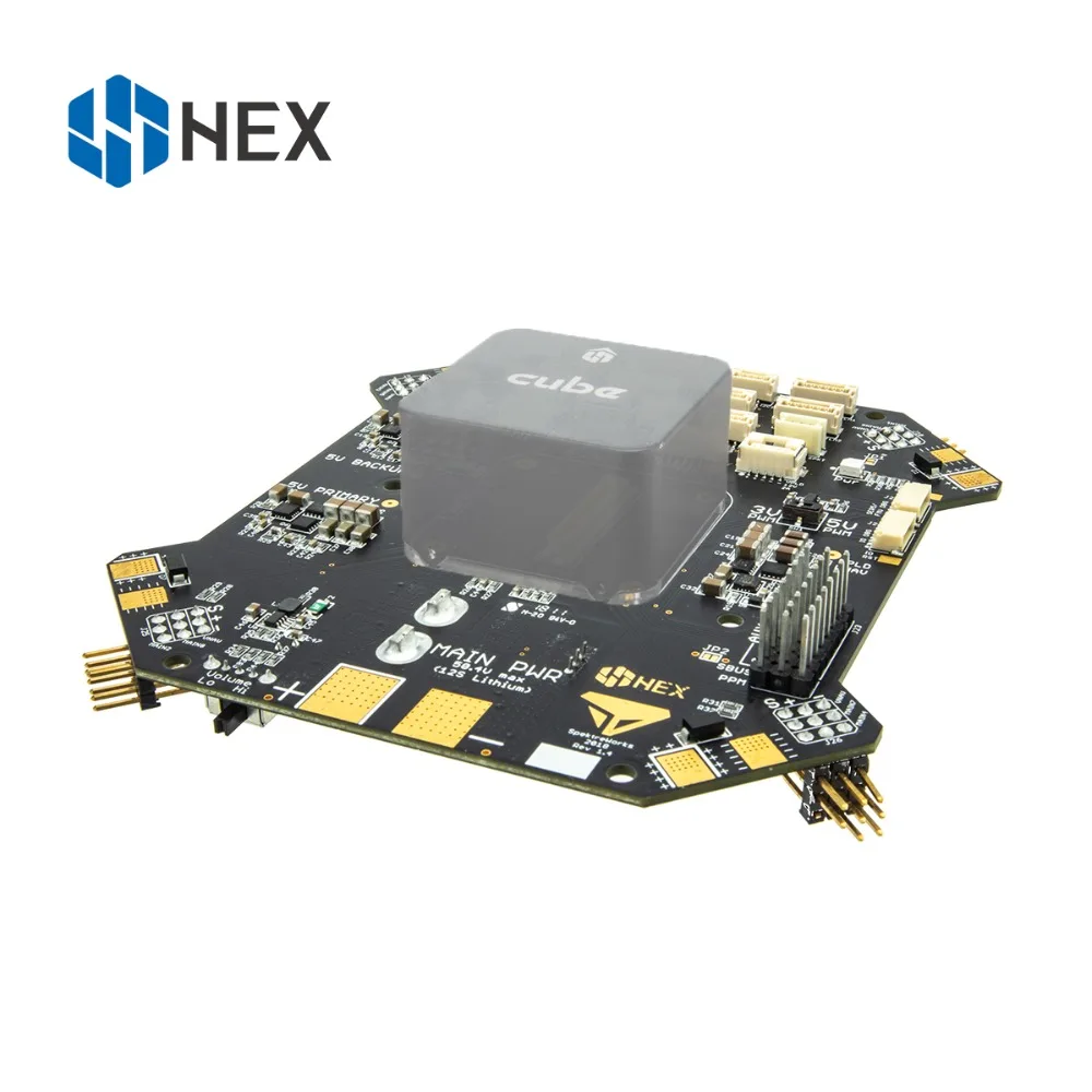 HEX Pixhawk2 Kore (Multi-Rotor Carrier Board) for Cube flight control Master module
HEX Pixhawk2 Kore (Multi-Rotor Carrier Board) for Cube flight control Master module
