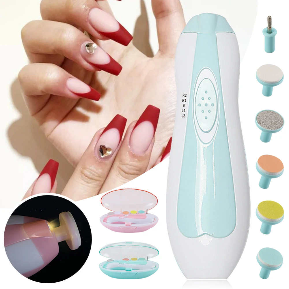 Pedicure & Manicure Set Portable Nail File Set with 6 Interchangeable Heads for Shaping Grinding for Home Use
Pedicure & Manicure Set Portable Nail File Set with 6 Interchangeable Heads for Shaping Grinding for Home Use