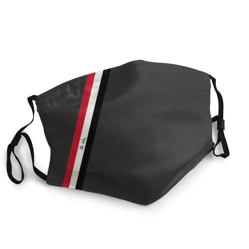 Iraq Stripe Flag Face Mask Men Women Dustproof Mask Protection Respirator Washable Mouth Muffle
Iraq Stripe Flag Face Mask Men Women Dustproof Mask Protection Respirator Washable Mouth Muffle