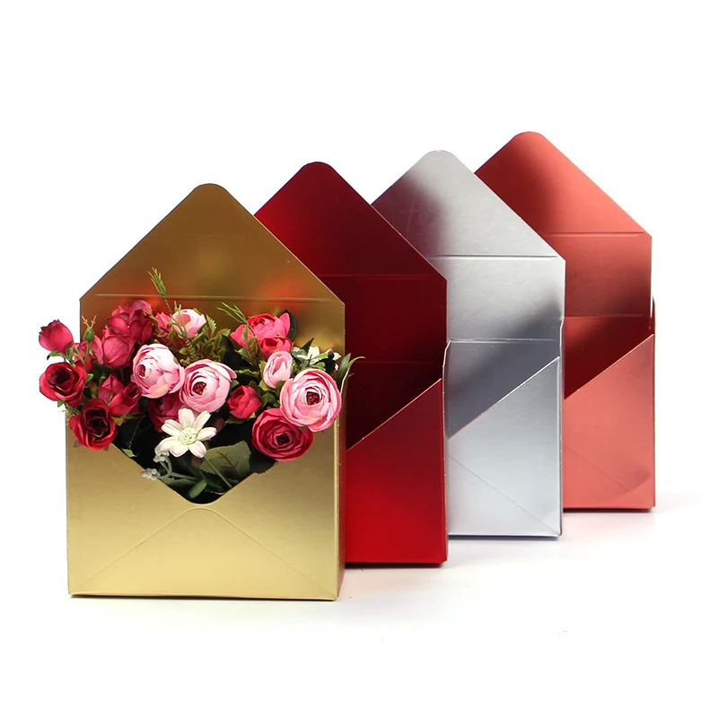 4 Colors Empty Folding Envelope Flower Bouquet Packing Boxes Paper Hand Gift Holder Bags Party Decoration
4 Colors Empty Folding Envelope Flower Bouquet Packing Boxes Paper Hand Gift Holder Bags Party Decoration