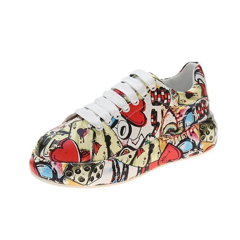 Shoes Woman 2021 Round Toe Clogs Platform Mixed Colors All-Match Female Footwear Casual Sneaker New Cross Small Creepers Summer
Shoes Woman 2021 Round Toe Clogs Platform Mixed Colors All-Match Female Footwear Casual Sneaker New Cross Small Creepers Summer