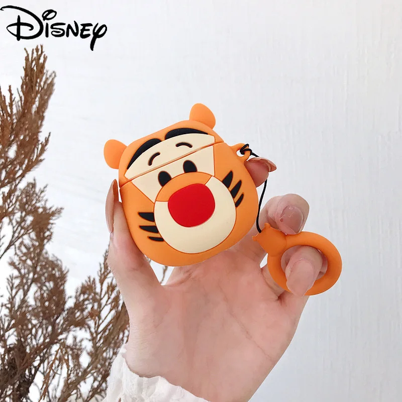 Disney Tigger for AirPods1/2 Bluetooth Compatible Wireless Earphone Protective Cover Cartoon Silicone Anti-drop Earphone Cover
Disney Tigger for AirPods1/2 Bluetooth Compatible Wireless Earphone Protective Cover Cartoon Silicone Anti-drop Earphone Cover