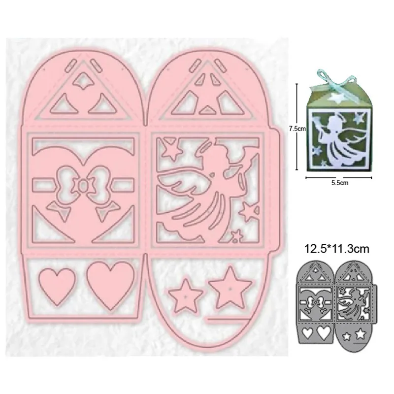 Cutting dies 3D Angel Box New 2021 Metal Cutting Dies For Scrapbooking and Card Making Decorative Embossing Die Cut Craft dies
Cutting dies 3D Angel Box New 2021 Metal Cutting Dies For Scrapbooking and Card Making Decorative Embossing Die Cut Craft dies