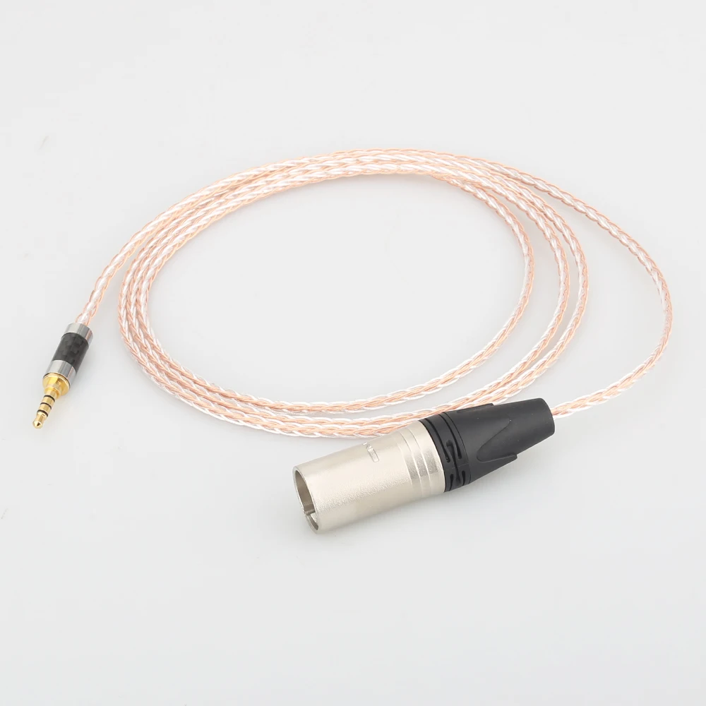 4pin XLR/2,5 мм // 4,4 мм сбалансированный 7N OCC посеребренный обновленный кабель для наушников T60RP T20RP T40RPmkII T50RP
4pin XLR/2,5 мм // 4,4 мм сбалансированный 7N OCC посеребренный обновленный кабель для наушников T60RP T20RP T40RPmkII T50RP