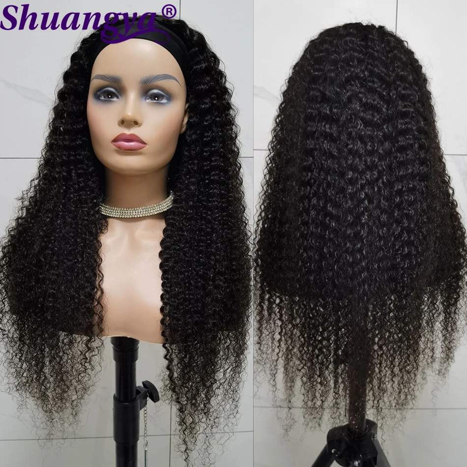 Human Hair Wigs for Women Jerry Curl Headband Wig Shuangya Hair Kinky Curly Remy Human Hair Wigs Malaysian Hair Headband Wig
Human Hair Wigs for Women Jerry Curl Headband Wig Shuangya Hair Kinky Curly Remy Human Hair Wigs Malaysian Hair Headband Wig