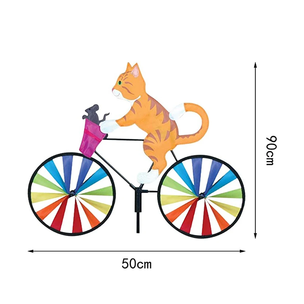 Animal Riding Bike Windmill Lawn Wind Spinner for Garden Lawn Balcony Decoration Kids Gift (Without Basket)(35.4*19.7inch)
Animal Riding Bike Windmill Lawn Wind Spinner for Garden Lawn Balcony Decoration Kids Gift (Without Basket)(35.4*19.7inch)
