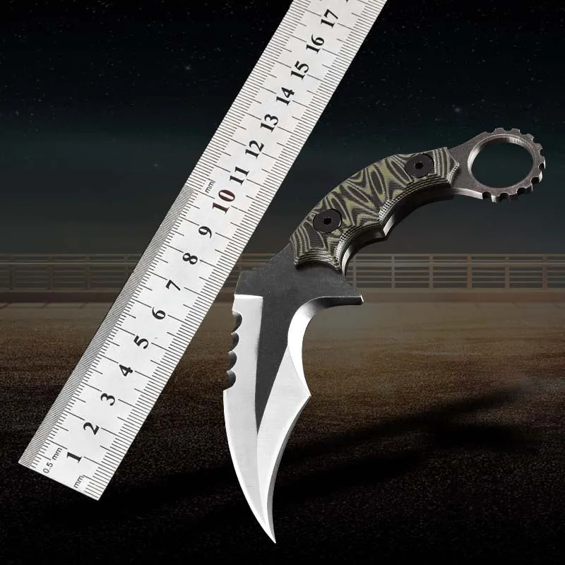 Ножи Karambit CS GO Counter Strike D2 нож для выживания фиксированный охотничий balde
