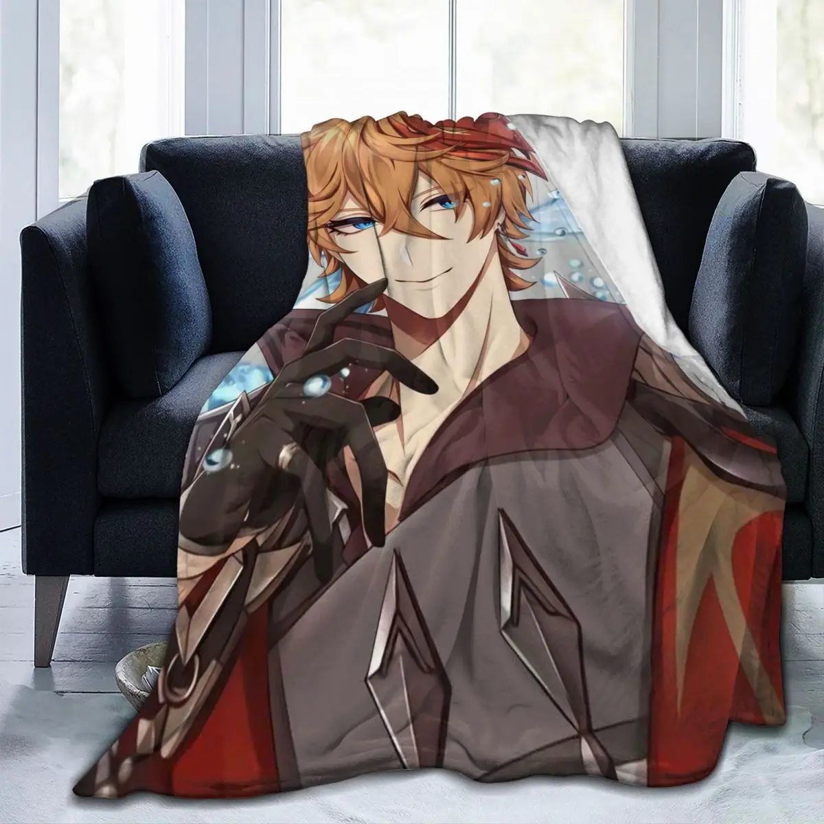 Childe Genshin Impact Blanket Anime Four Seasons Stitch Warm Portable Coral Fleece Throw Blankets For Bed Room
Childe Genshin Impact Blanket Anime Four Seasons Stitch Warm Portable Coral Fleece Throw Blankets For Bed Room