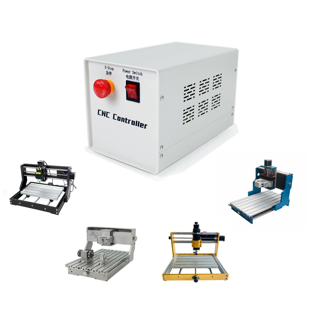 CNC Control Box 800W/1500W 4 axis Mach3 3axis GRBL system for CNC router DIY laser machine upgrade
CNC Control Box 800W/1500W 4 axis Mach3 3axis GRBL system for CNC router DIY laser machine upgrade