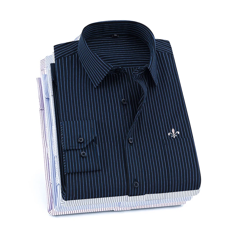 Dudalinas Camisa Social Masculino, полосатые мужские облегающие рубашки, повседневные рубашки с длинным рукавом, деловые мужские рубашки
Dudalinas Camisa Social Masculino, полосатые мужские облегающие рубашки, повседневные рубашки с длинным рукавом, деловые мужские рубашки