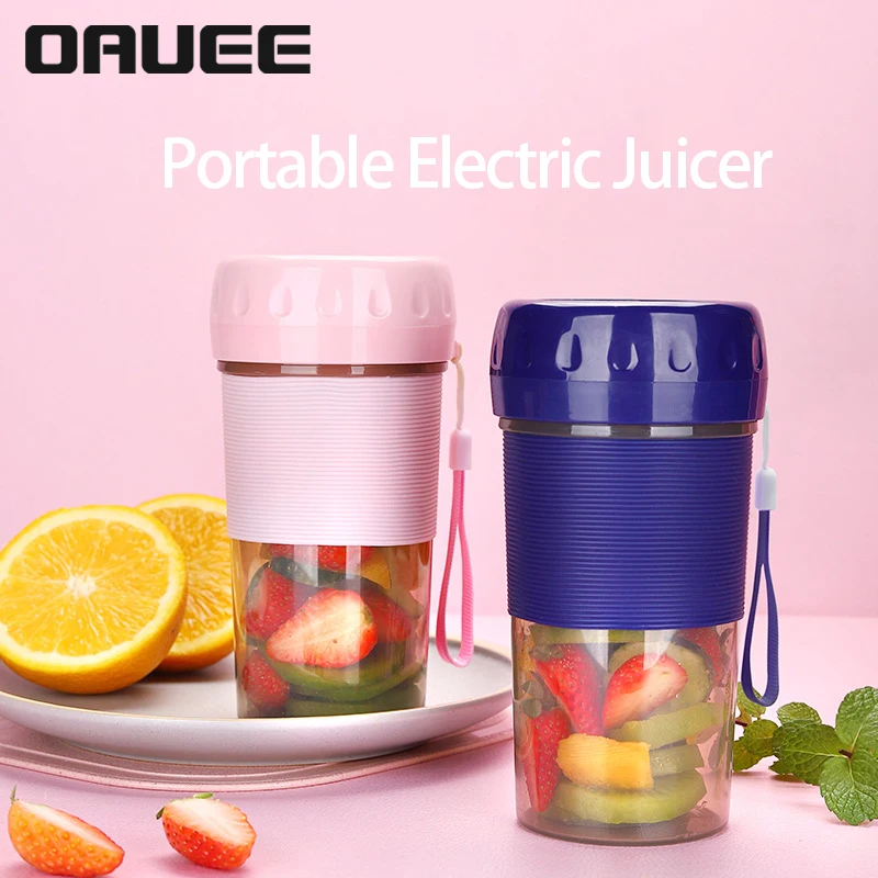 Oauee 300ML Portable Electric Juicer USB Rechargeable Smoothie Machine Mixer Juice Cup Maker Fast Blenders Food Processors
Oauee 300ML Portable Electric Juicer USB Rechargeable Smoothie Machine Mixer Juice Cup Maker Fast Blenders Food Processors