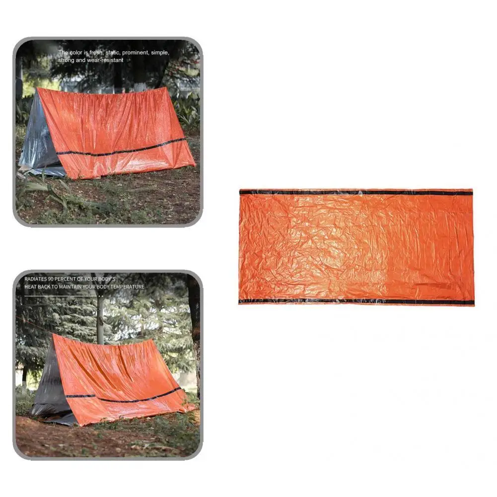 Reliable Emergency Sleeping Bag Foldable Orange Emergency Tent Portable Survival Shelter for Outdoor Survival Shelter
Reliable Emergency Sleeping Bag Foldable Orange Emergency Tent Portable Survival Shelter for Outdoor Survival Shelter