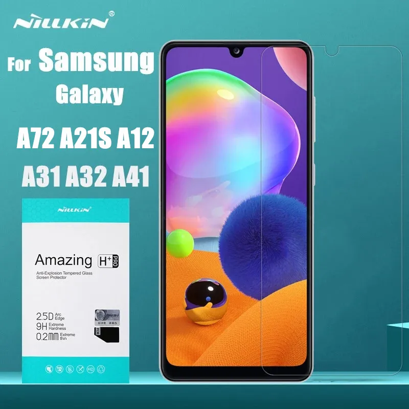 Nillkin 9H / H+PRO 2.5D Tempered Glass Screen Protector for Samsung Galaxy S21 FE 2021 A72 A21S A31 A41 Glass
Nillkin 9H / H+PRO 2.5D Tempered Glass Screen Protector for Samsung Galaxy S21 FE 2021 A72 A21S A31 A41 Glass