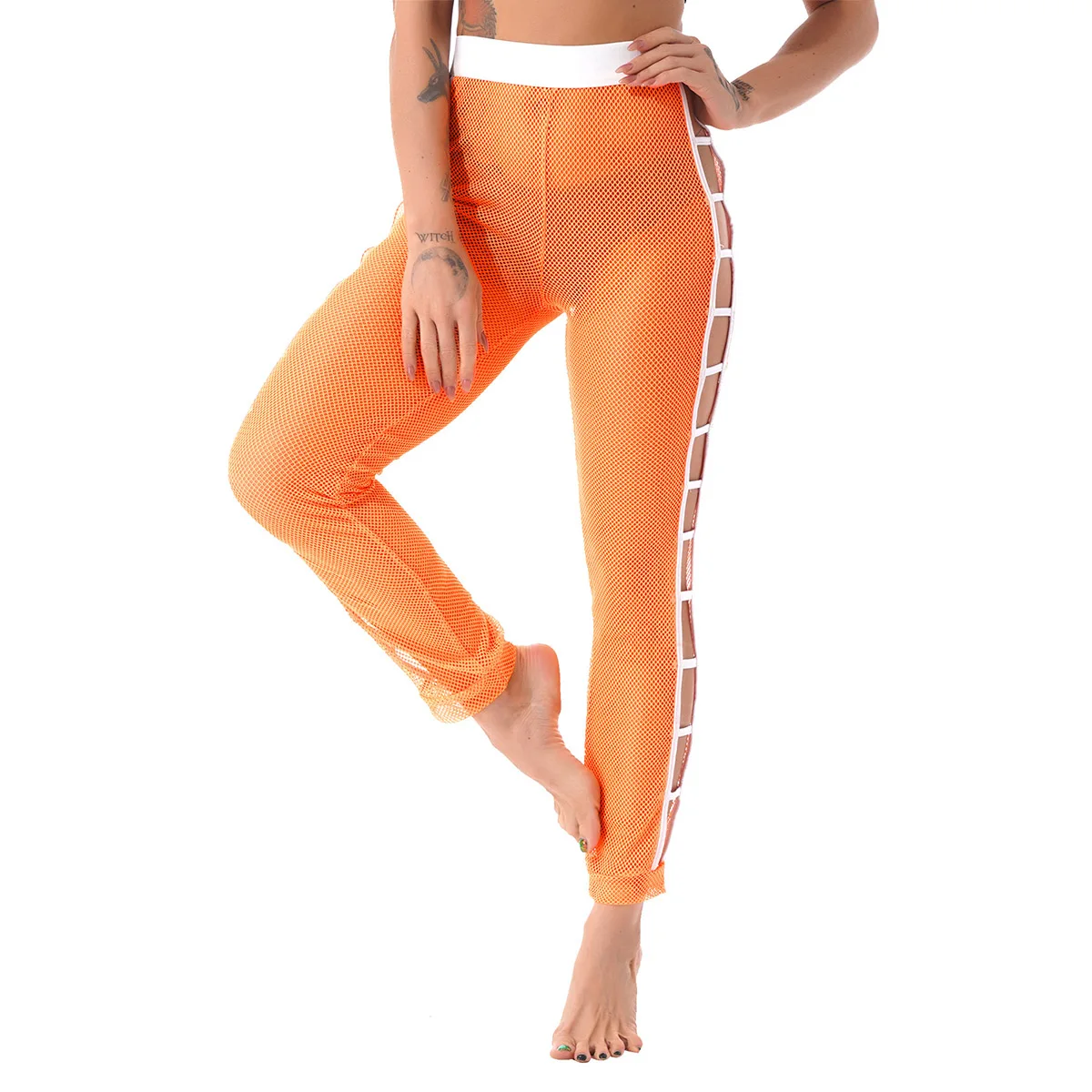 Women High Waist Cutout Mesh Hot Pants Sexy Nightclub See-through Vacation Beachwear Elastic Waistband Trousers Leggings Pants
Women High Waist Cutout Mesh Hot Pants Sexy Nightclub See-through Vacation Beachwear Elastic Waistband Trousers Leggings Pants