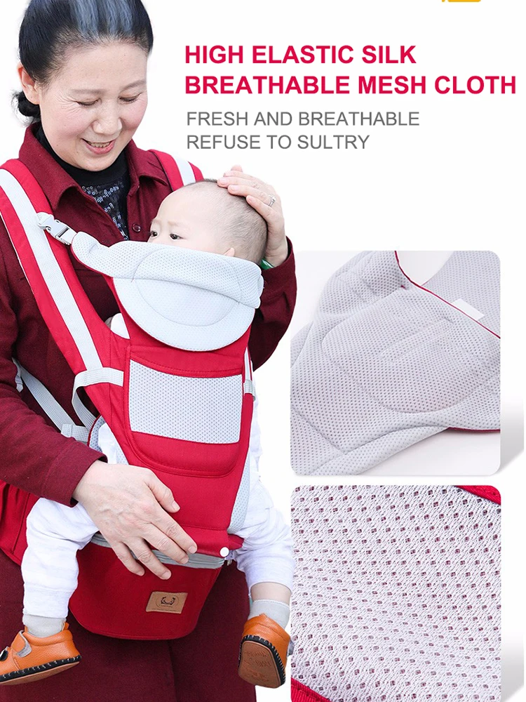 UmaUbaby Ergonomic Baby Carrier Infant Baby Hipseat Carrier Front Facing Ergonomic Kangaroo Baby Wrap Sling for Baby Travel New
UmaUbaby Ergonomic Baby Carrier Infant Baby Hipseat Carrier Front Facing Ergonomic Kangaroo Baby Wrap Sling for Baby Travel New