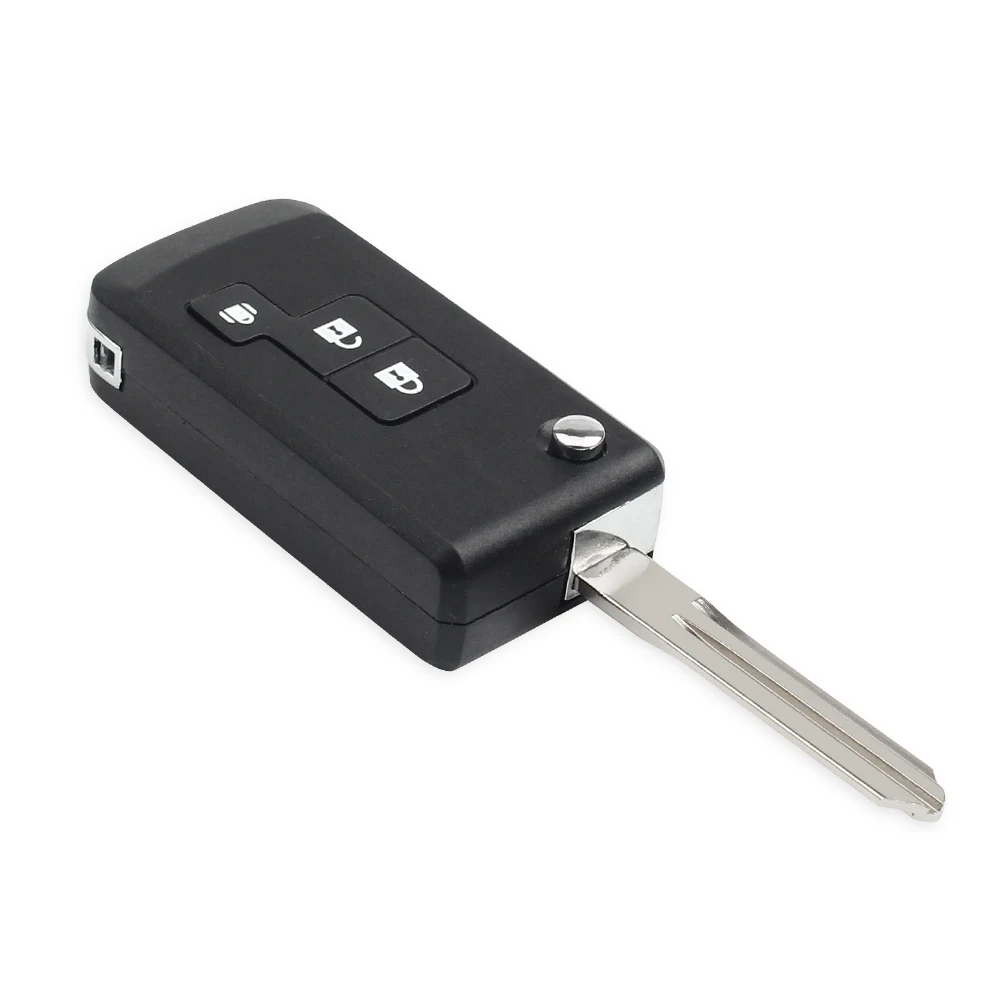 Чехол KEYYOU с откидной крышкой и для автомобиля Nissan Qashqai Micra Navara 350Z Pathfinder Sunny 2/3