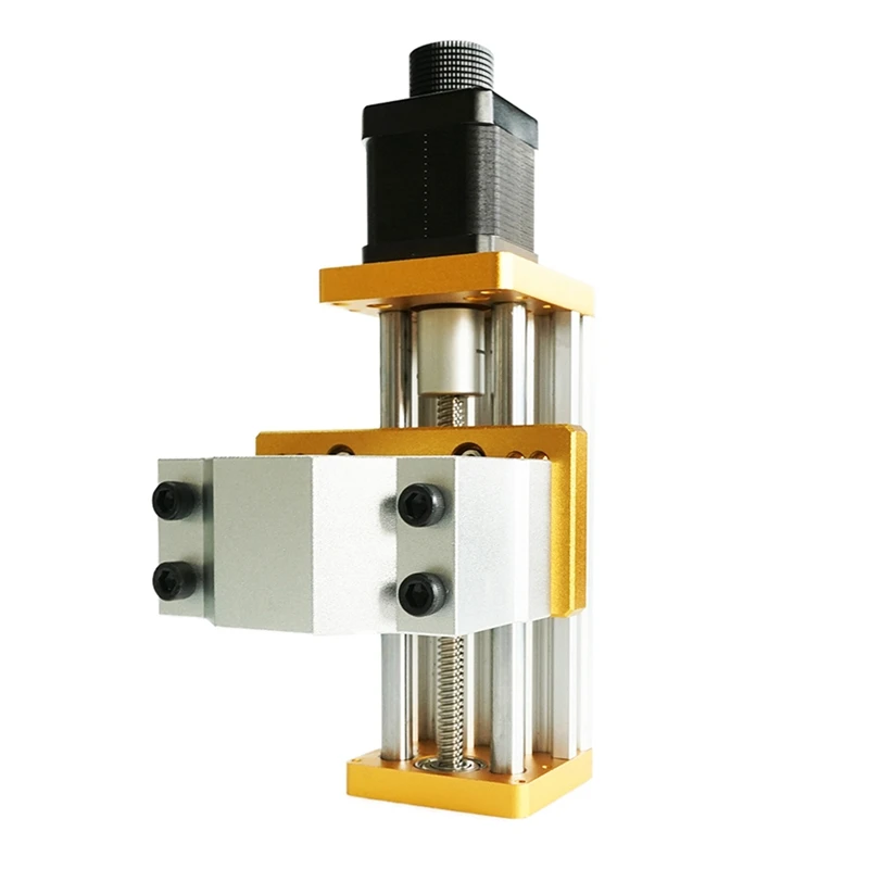 CNC Aluminum Sliding Table Apply Nema17/23 42BYG/57 Stepper Apply 80mm Spindle Fixture T8 Copper Anti-Backlash Nut
CNC Aluminum Sliding Table Apply Nema17/23 42BYG/57 Stepper Apply 80mm Spindle Fixture T8 Copper Anti-Backlash Nut