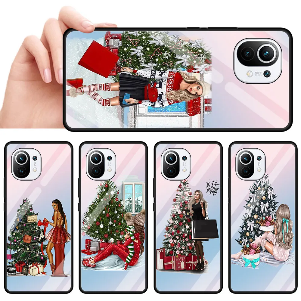 New Year Merry Christmas Glass Call Phone Case For Xiaomi Mi 10T Pro 11 Ultra 5G 9T Note 10 Lite 11 11i Poco X3 NFC Cover Coque
New Year Merry Christmas Glass Call Phone Case For Xiaomi Mi 10T Pro 11 Ultra 5G 9T Note 10 Lite 11 11i Poco X3 NFC Cover Coque