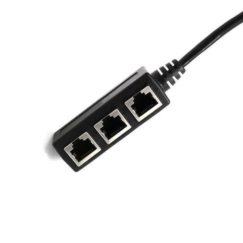 RJ45 LAN Connector Ethernet Network Splitter Adapter RJ45 Extension Cable 1 Male To 3 Female Ethernet Cable Adapter Distributor
RJ45 LAN Connector Ethernet Network Splitter Adapter RJ45 Extension Cable 1 Male To 3 Female Ethernet Cable Adapter Distributor