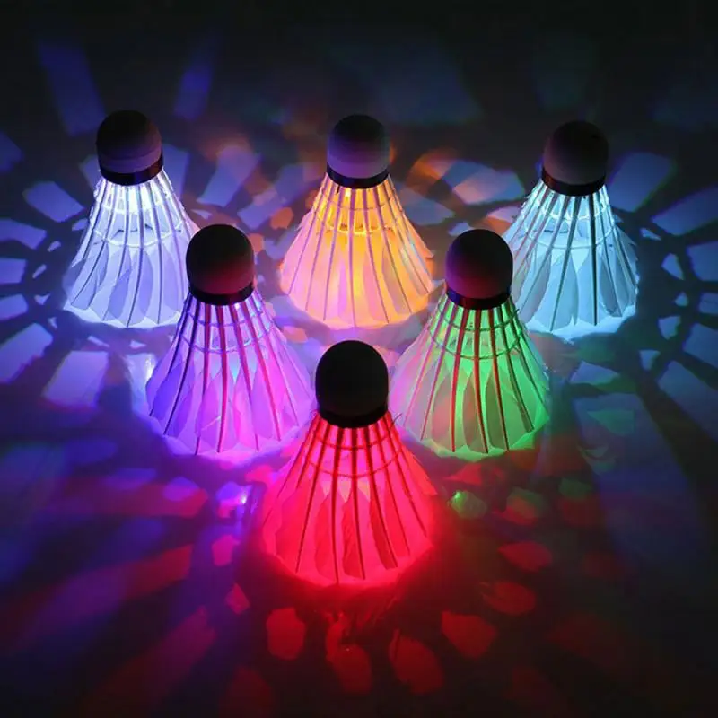 6 Pack Resistant To Play Luminous Badminton Creative Led Luminous Badminton Selected Goose Feather Foam Ball Head
6 Pack Resistant To Play Luminous Badminton Creative Led Luminous Badminton Selected Goose Feather Foam Ball Head