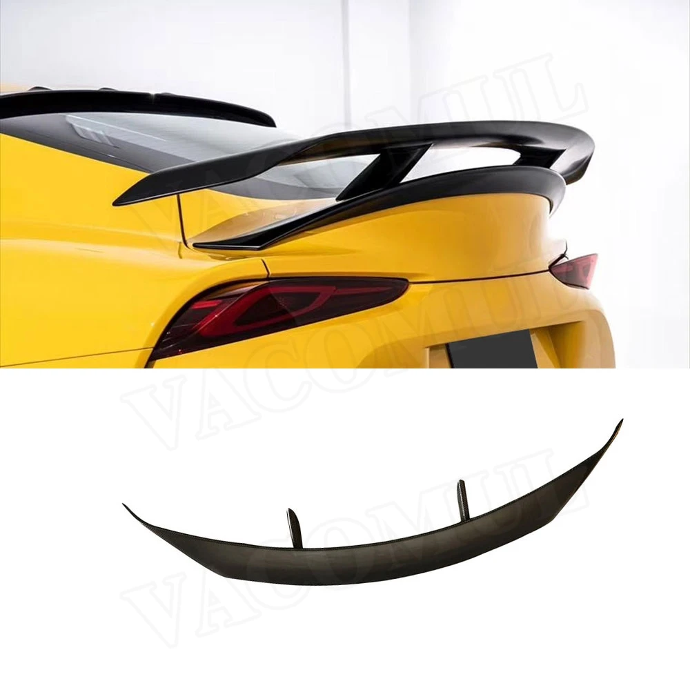 High Quality Carbon Fiber Rear Trunk Spoiler Lip Wings for Toyota Supra 2019 - 2020 FRP Car Styling
High Quality Carbon Fiber Rear Trunk Spoiler Lip Wings for Toyota Supra 2019 - 2020 FRP Car Styling