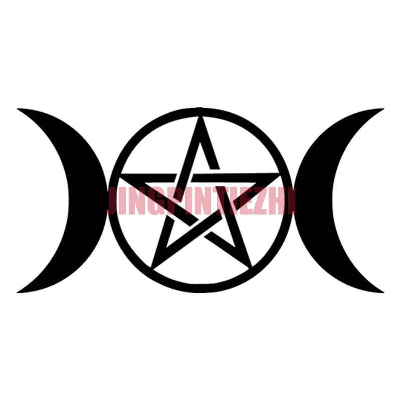 Cartoon Anime Sticker Triple Moon Goddess Wicca Pentacle Cartoon Stickers Decals Black/White Racing Stickers
Cartoon Anime Sticker Triple Moon Goddess Wicca Pentacle Cartoon Stickers Decals Black/White Racing Stickers