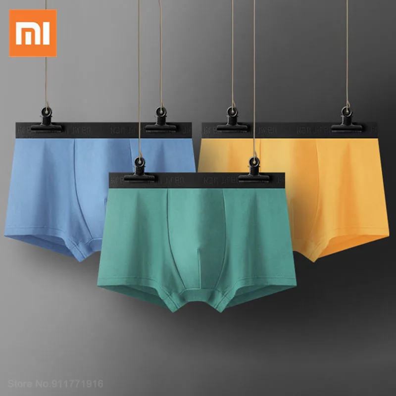 4pcs/lot Xiaomi Men Panties Modal Graphene Antibacterial Men Underwear Boxers Shorts Boxershorts Breathable Man Underpants
4pcs/lot Xiaomi Men Panties Modal Graphene Antibacterial Men Underwear Boxers Shorts Boxershorts Breathable Man Underpants