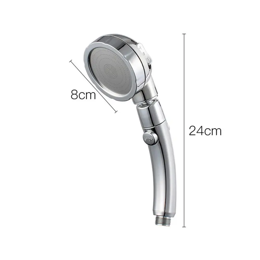 3 mode shower booster shower head plated hand-held water-saving shower shower shower head 360 degree rotation adjustable 30A29
3 mode shower booster shower head plated hand-held water-saving shower shower shower head 360 degree rotation adjustable 30A29