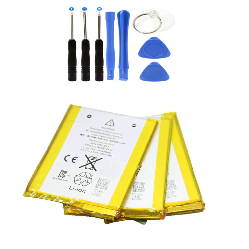 New 3.7V Internal Replacement Battery For iPod Touch 5th 5 5g Generation with Repair Tools free shipping
New 3.7V Internal Replacement Battery For iPod Touch 5th 5 5g Generation with Repair Tools free shipping