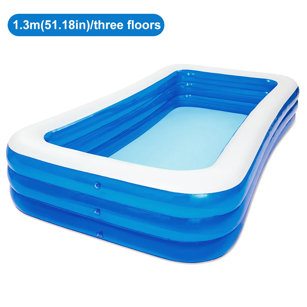 1.3m 3-storey Inflatable Swimming Pool Portable Thicken PVC Outdoor Swimming Pool For Kids Indoor Inflatable Swimming Pool
1.3m 3-storey Inflatable Swimming Pool Portable Thicken PVC Outdoor Swimming Pool For Kids Indoor Inflatable Swimming Pool