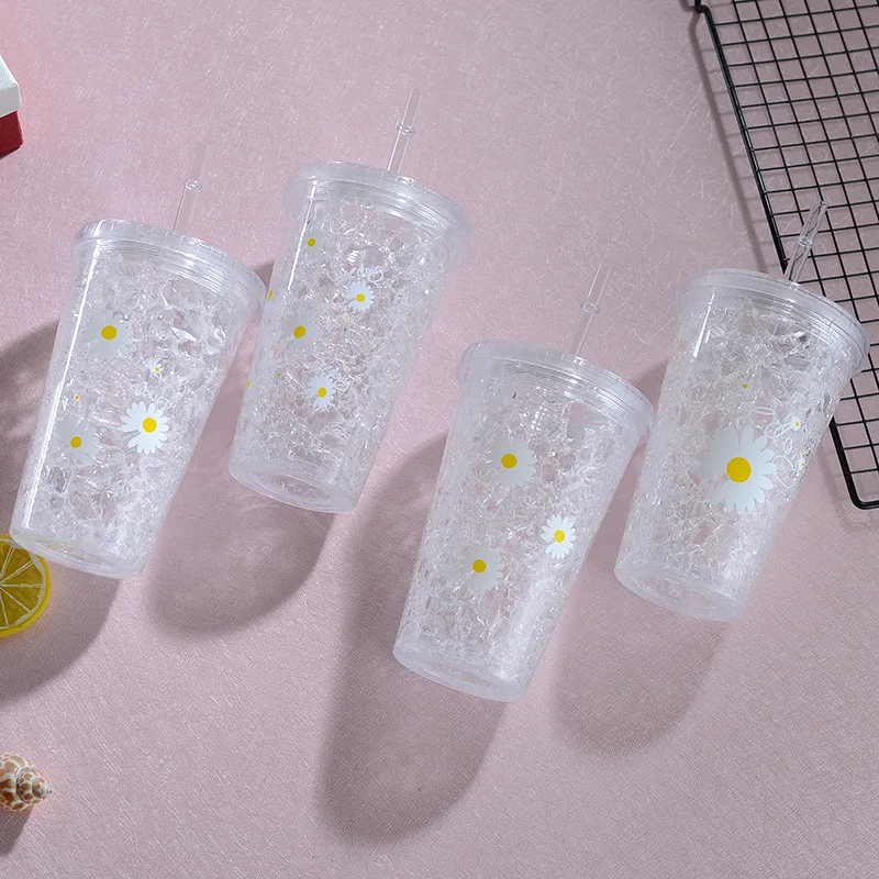 500ml Double Layer Insulated Plastic Straw Cup Cute Cartoon Men and Women Crushed Ice Drinking Water Watermelon Cup
500ml Double Layer Insulated Plastic Straw Cup Cute Cartoon Men and Women Crushed Ice Drinking Water Watermelon Cup