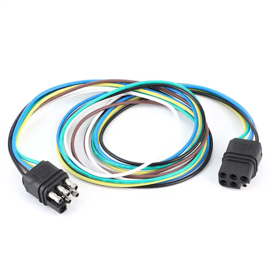 6Pin Square Trailer Connector Universal Trailer Wire Plug for Taillight Signal Sync 
6Pin Square Trailer Connector Universal Trailer Wire Plug for Taillight Signal Sync