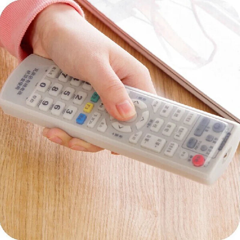 Silicone Remote Control Cover Transparent TV Remote Control Case Air Conditioning Dust Protect Storage Bag
Silicone Remote Control Cover Transparent TV Remote Control Case Air Conditioning Dust Protect Storage Bag
