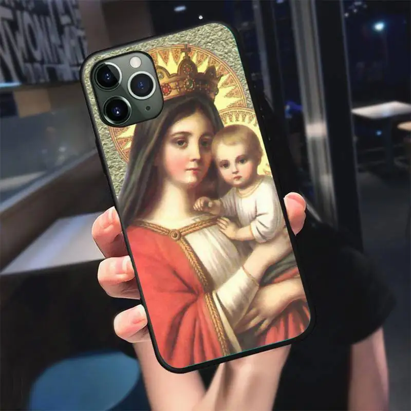 MaiYaCa Virgin Mary Christian Christmas Phone Case For Black-Iphone 5 5s se 6 6s 7 8 11 12 X Xs Xr Pro Plus Max Mini Cover
MaiYaCa Virgin Mary Christian Christmas Phone Case For Black-Iphone 5 5s se 6 6s 7 8 11 12 X Xs Xr Pro Plus Max Mini Cover