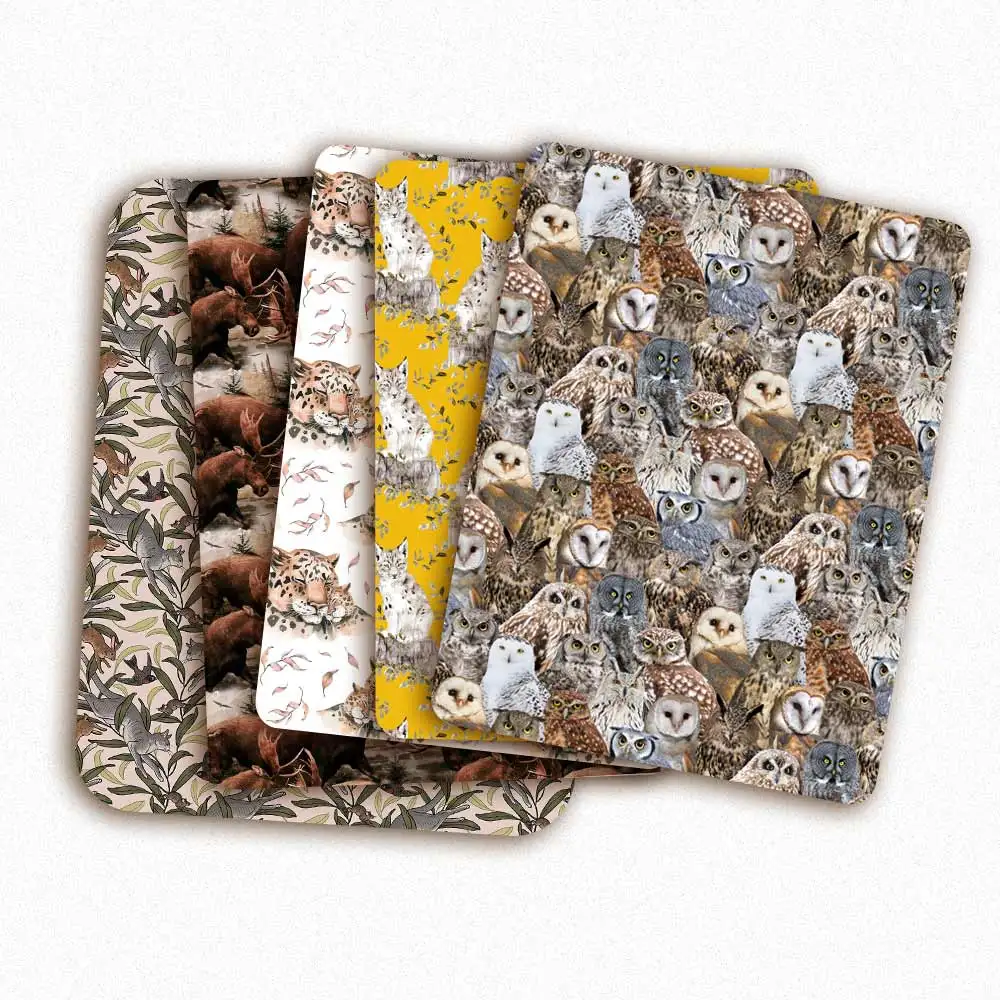 Christmas Polyester Cotton Fabric Animal Pattern Printed Cloth Sheets For Sewing DIY Crafts Supplies Handmade Masks Materials
Christmas Polyester Cotton Fabric Animal Pattern Printed Cloth Sheets For Sewing DIY Crafts Supplies Handmade Masks Materials