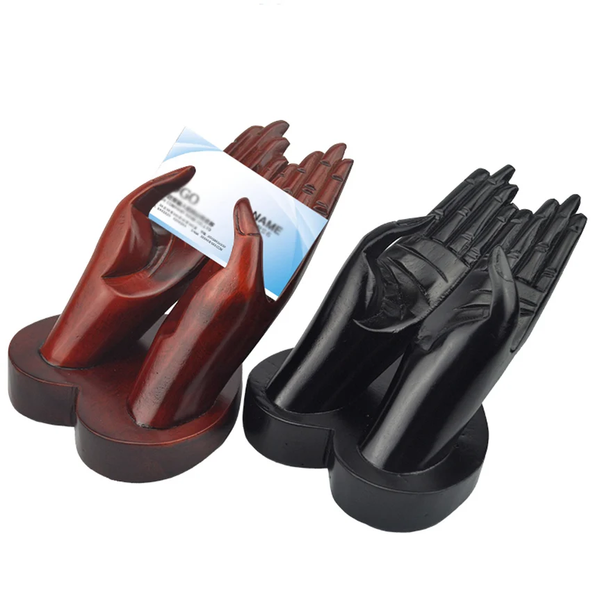 1Pc Creative Hand Shape Business Card Holders Wooden Name Card Storage Box Office Desktop Business Name Card Box Ornaments Gifts
1Pc Creative Hand Shape Business Card Holders Wooden Name Card Storage Box Office Desktop Business Name Card Box Ornaments Gifts