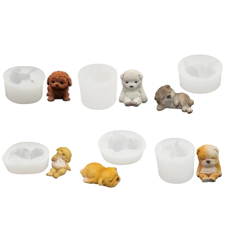 3D Dog Silicone Mold Clay Soap Plaster Epoxy Mould DIY Cake Chocolate Decorating
3D Dog Silicone Mold Clay Soap Plaster Epoxy Mould DIY Cake Chocolate Decorating