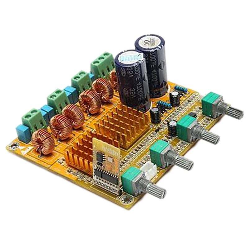 Bluetooth 2.1 Power Amplifier Board High-Power Finished Digital Class D 3-Channel HIFI Subwoofer 100W
Bluetooth 2.1 Power Amplifier Board High-Power Finished Digital Class D 3-Channel HIFI Subwoofer 100W