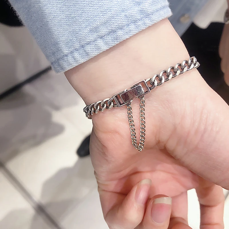 Silver Tank Chains Vintage Thai Silver Bracelets Elegant Jewelry Simple Adjustable Bracelets For Men Women Gift For Friend
Silver Tank Chains Vintage Thai Silver Bracelets Elegant Jewelry Simple Adjustable Bracelets For Men Women Gift For Friend